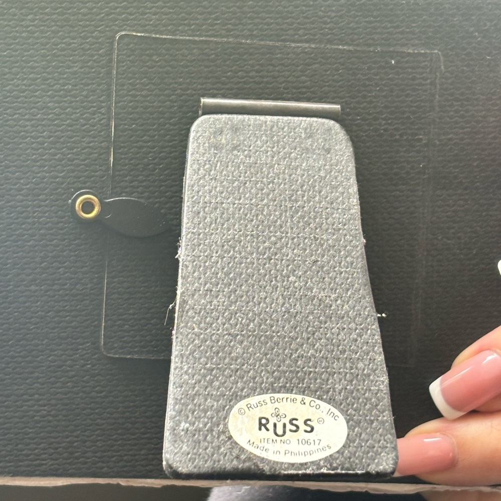 Russ Berrie's Free Standing Granite Gallery Photo Frame Made In Philippines - Picture 7 of 12